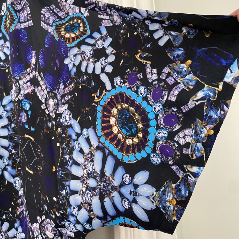 Jewel print dolman sleeve dress - Picture 3 of 4